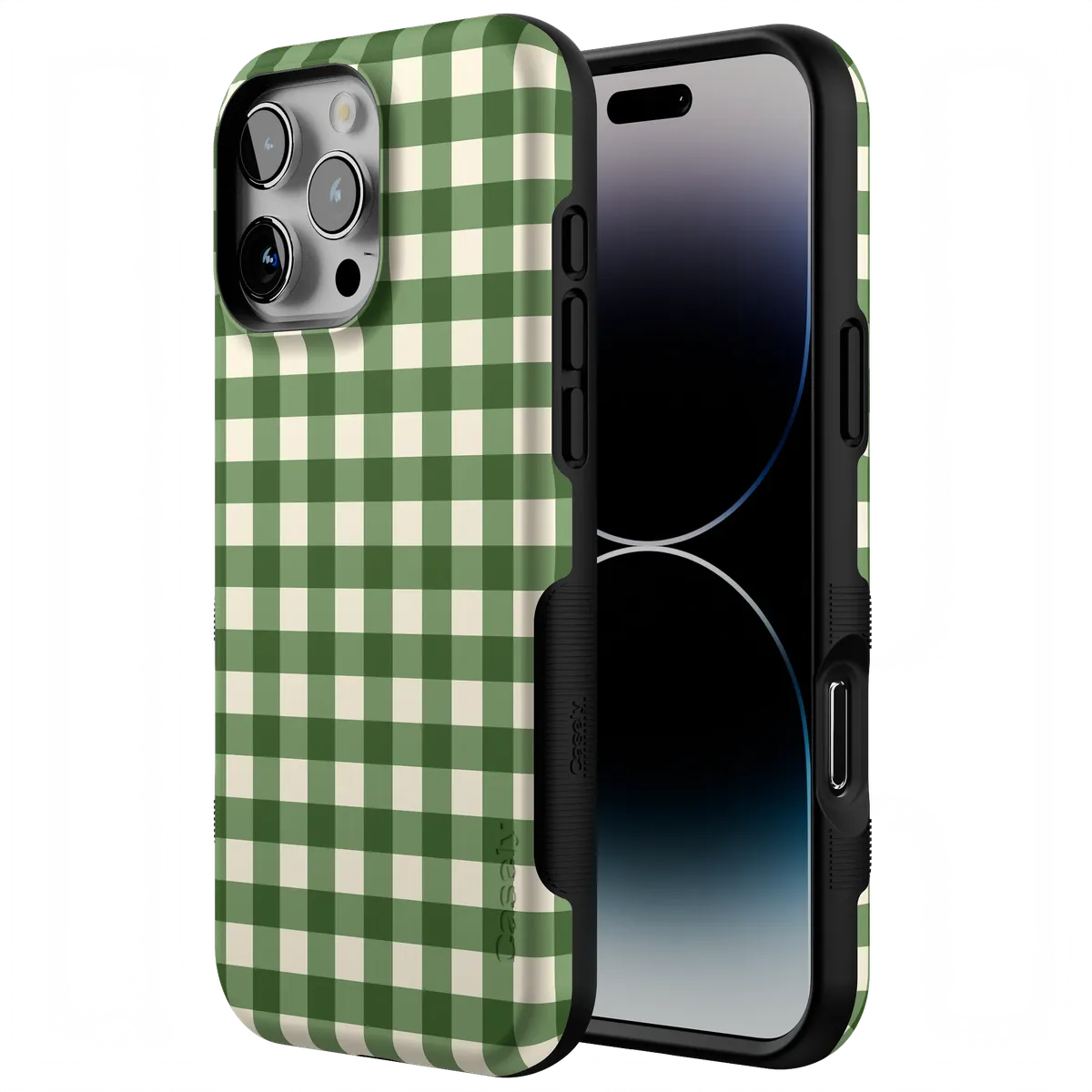Checked Twice | Green Plaid Case