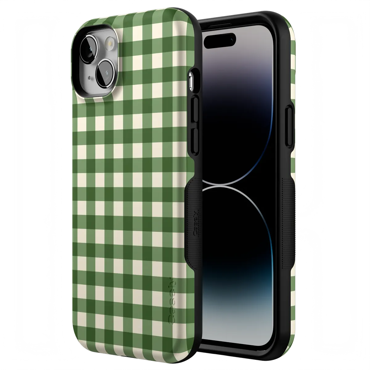 Checked Twice | Green Plaid Case