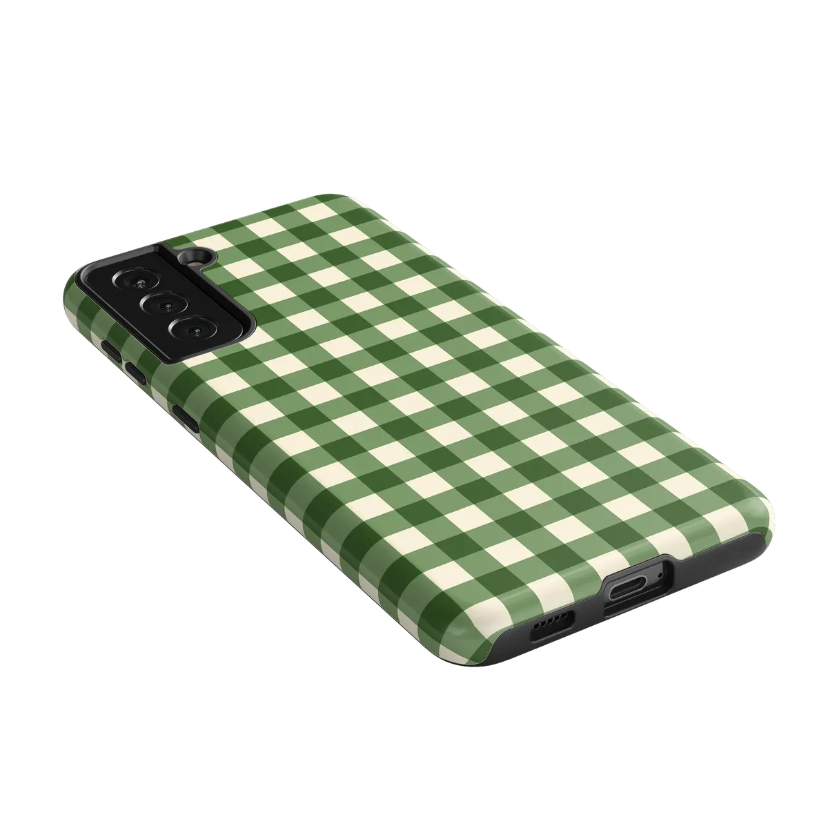 Checked Twice | Green Plaid Case