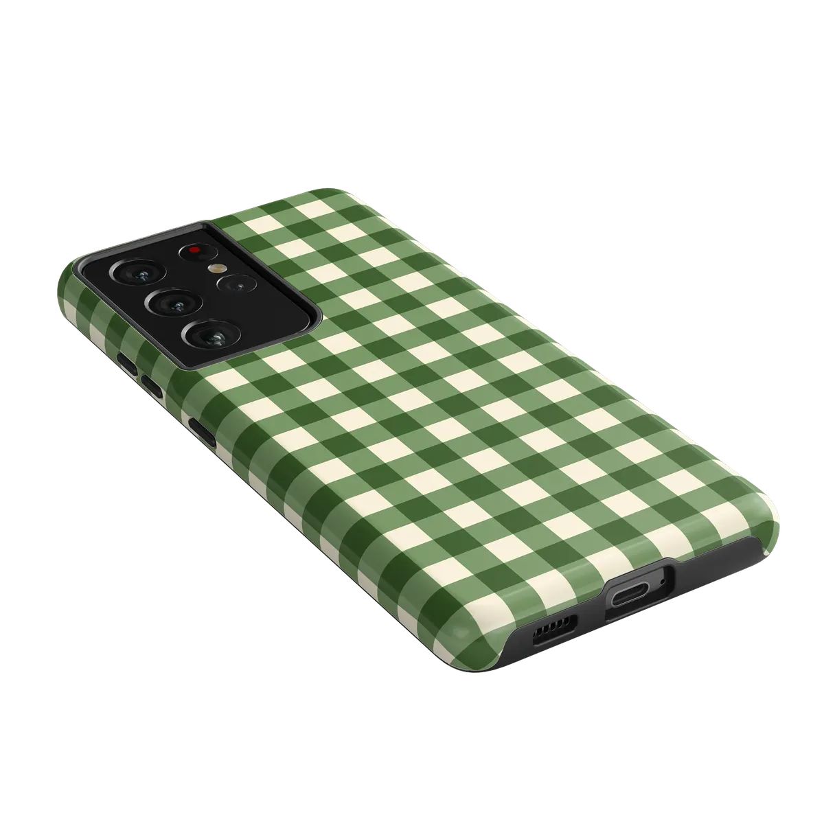 Checked Twice | Green Plaid Case