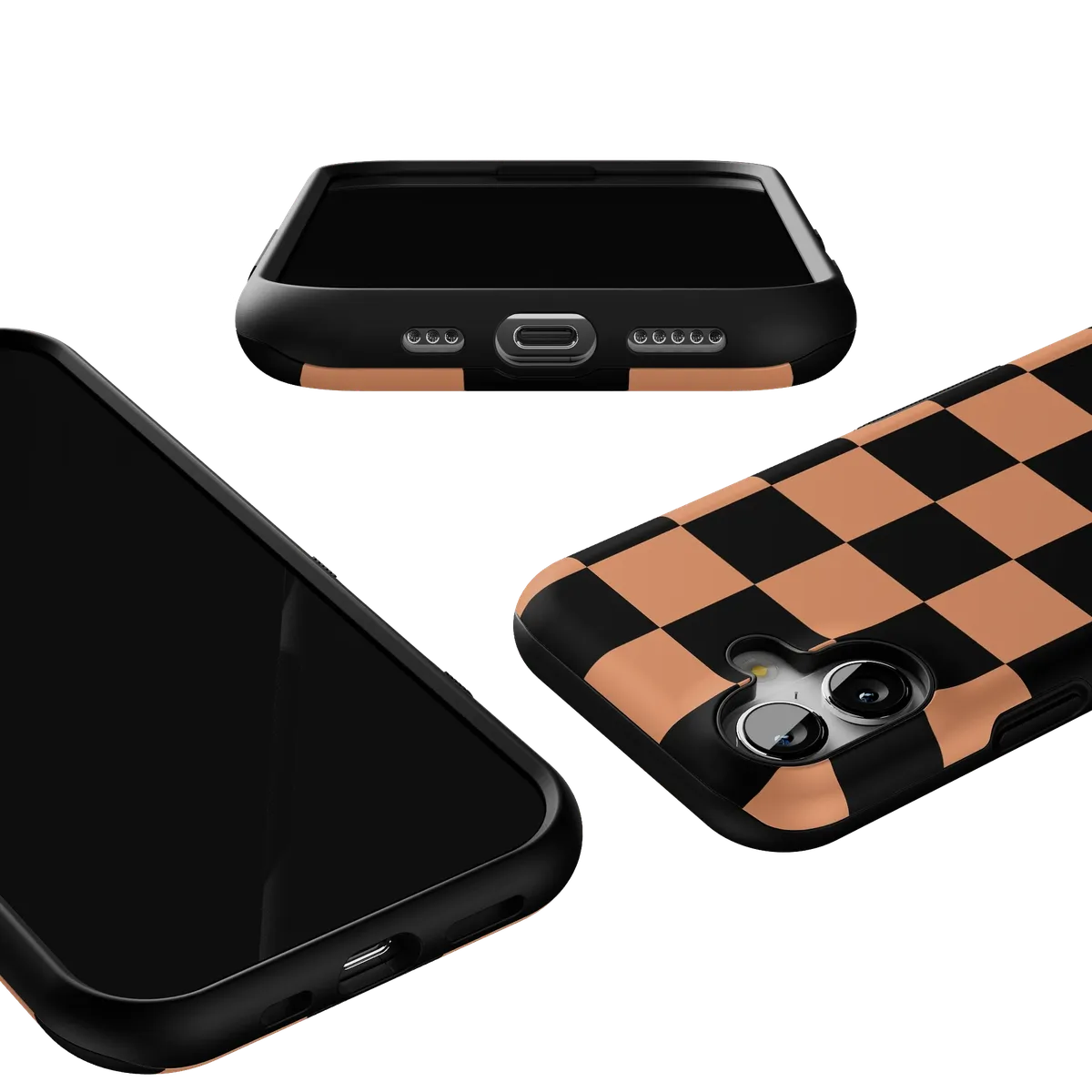 Fit Check | Black & Brown Checkerboard Case