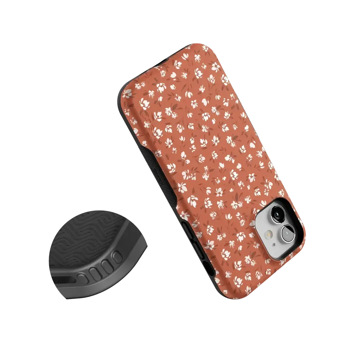 Mocha Meadow | Tiny Flowers Case