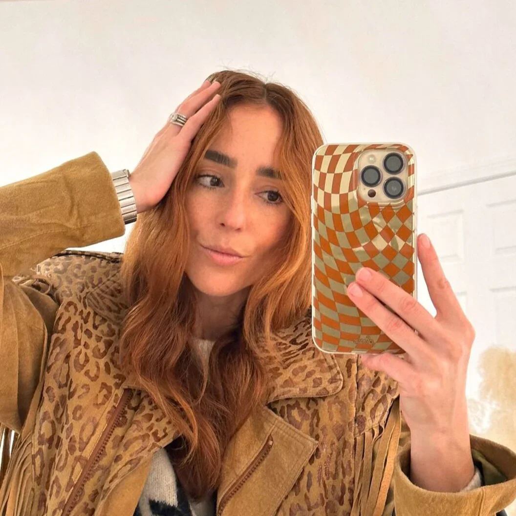 Checkmate Gold/Brown MagSafe® Compatible iPhone Case