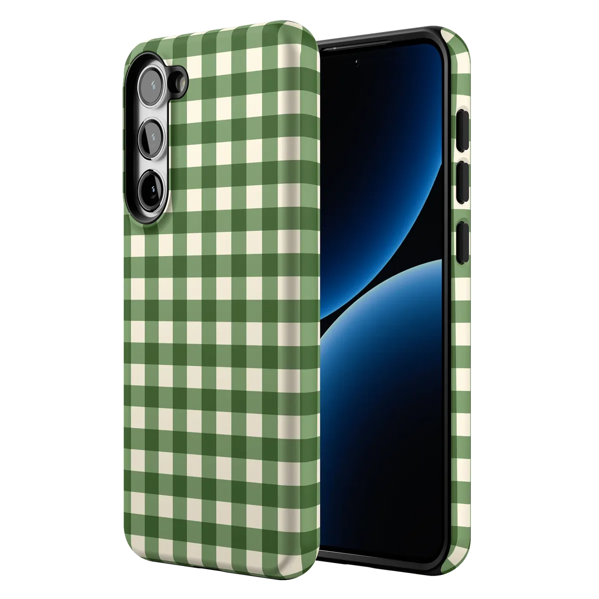 Checked Twice | Green Plaid Case
