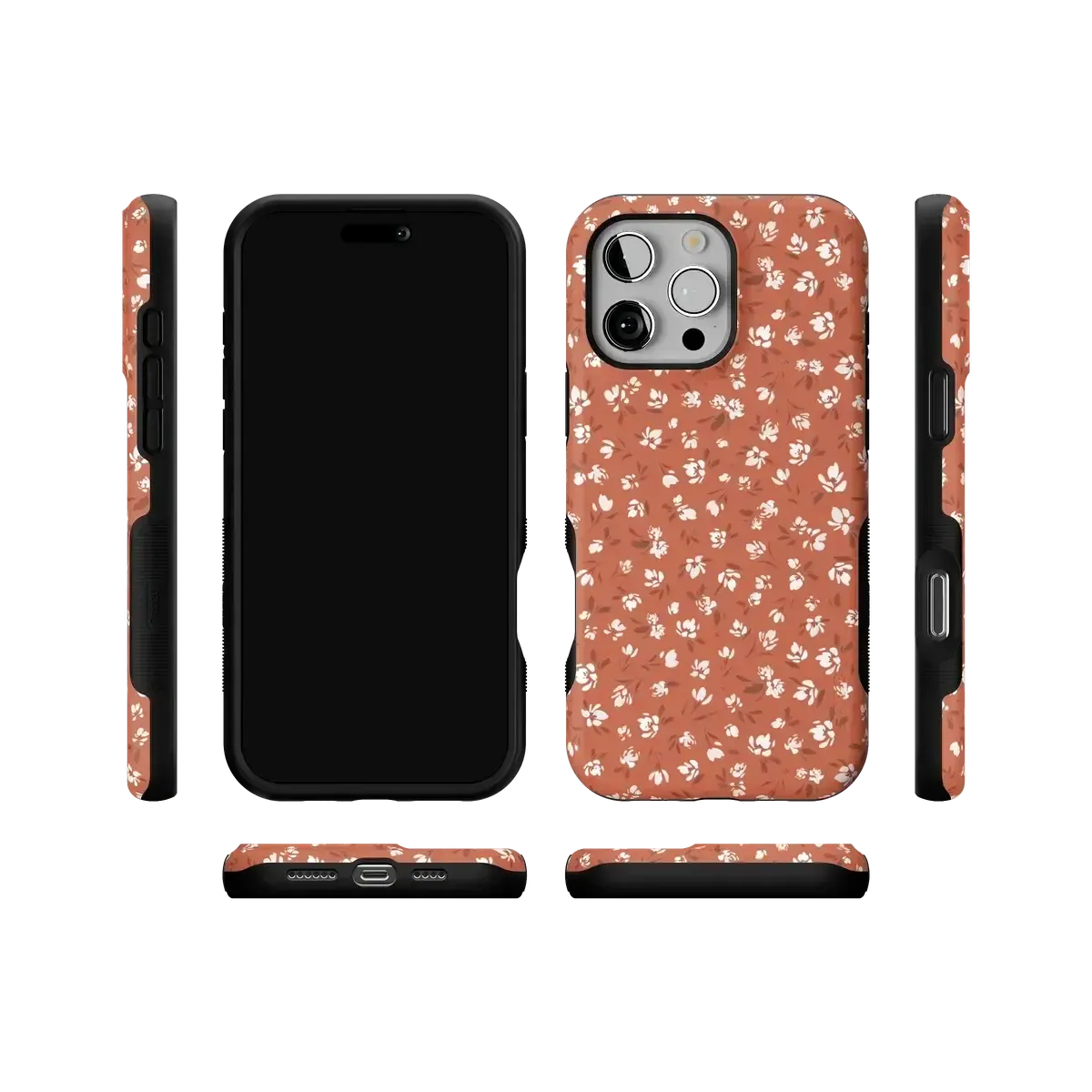 Mocha Meadow | Tiny Flowers Case