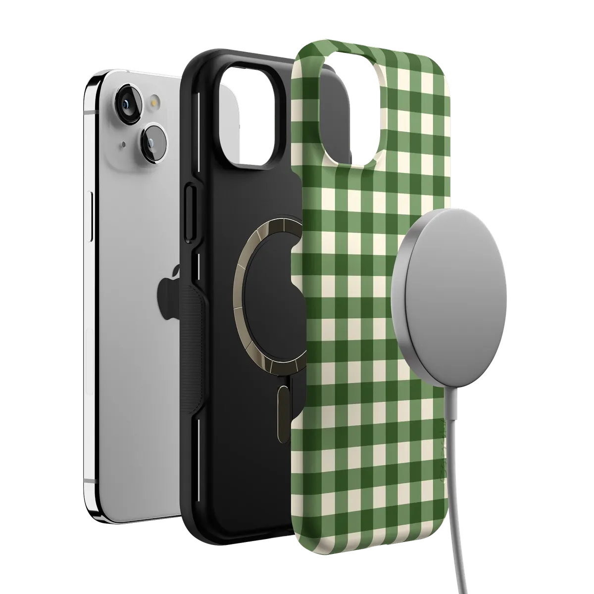 Checked Twice | Green Plaid Case