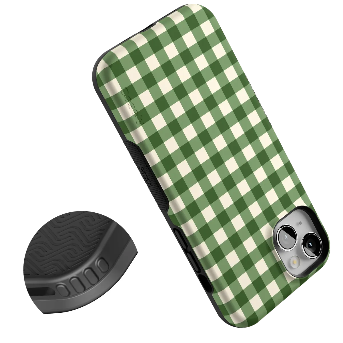 Checked Twice | Green Plaid Case