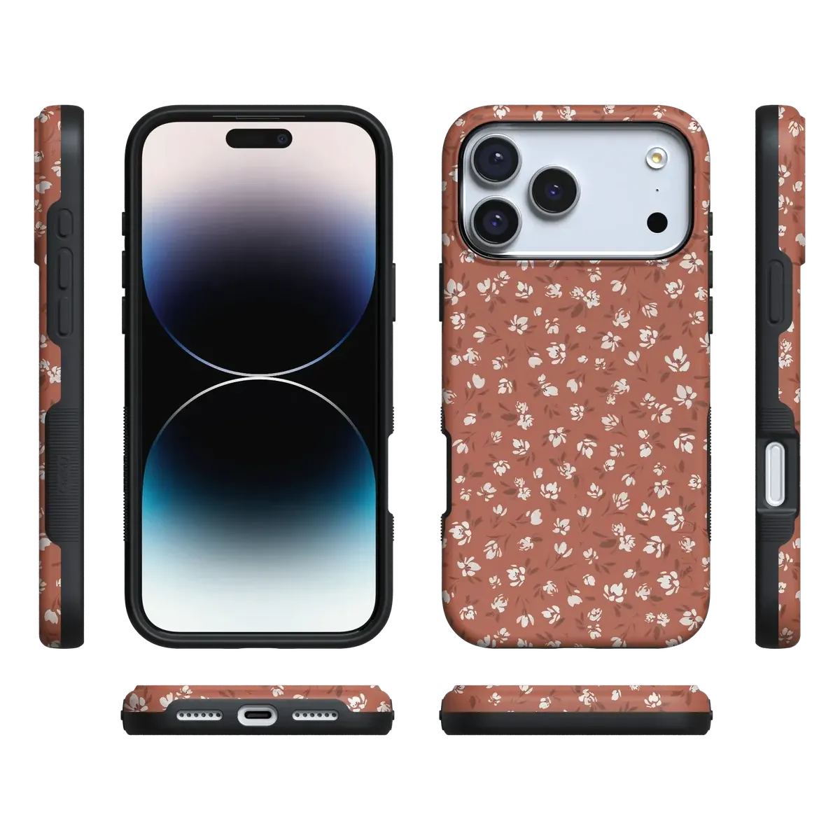 Mocha Meadow | Tiny Flowers Case