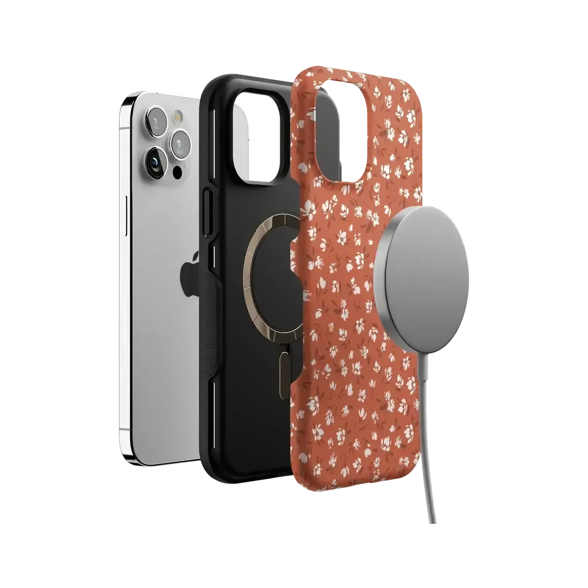 Mocha Meadow | Tiny Flowers Case