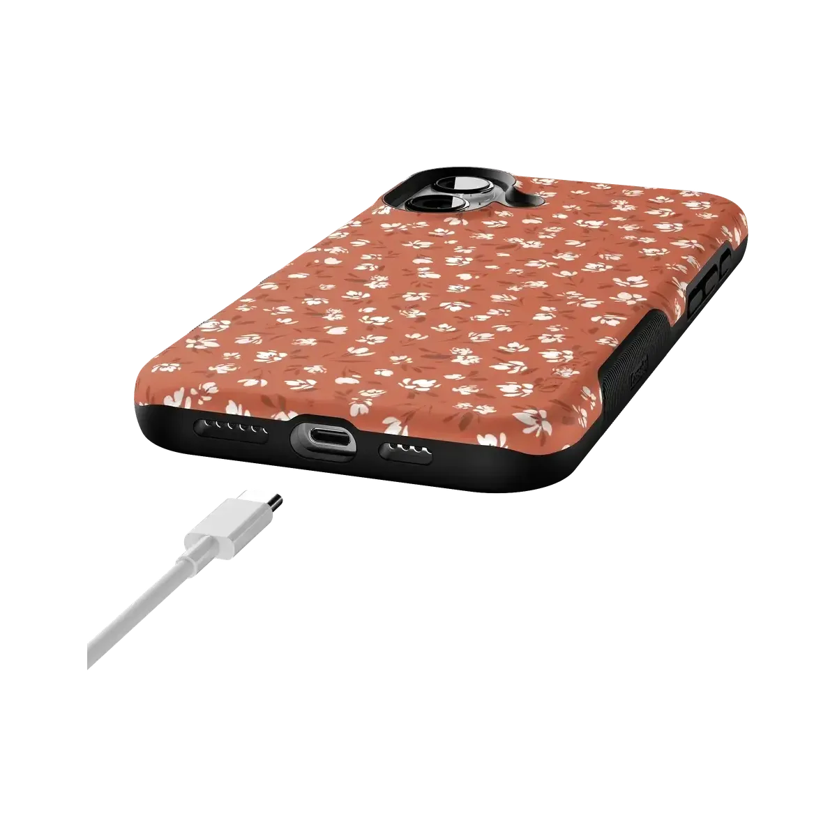 Mocha Meadow | Tiny Flowers Case