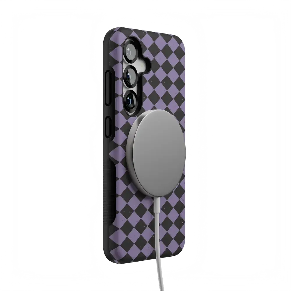 Midnight Hex | Purple Checkered Case
