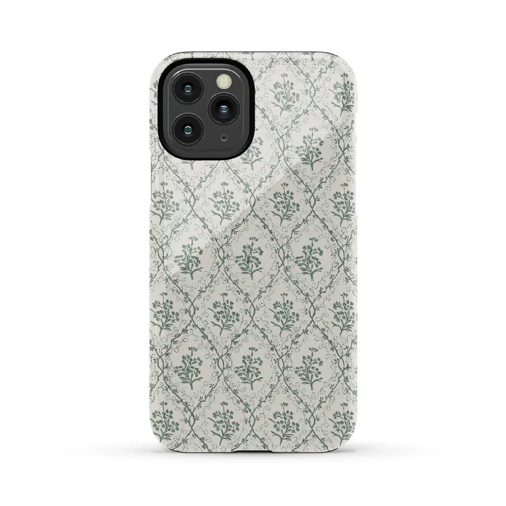 Sage Tapestry | Floral Vines Case
